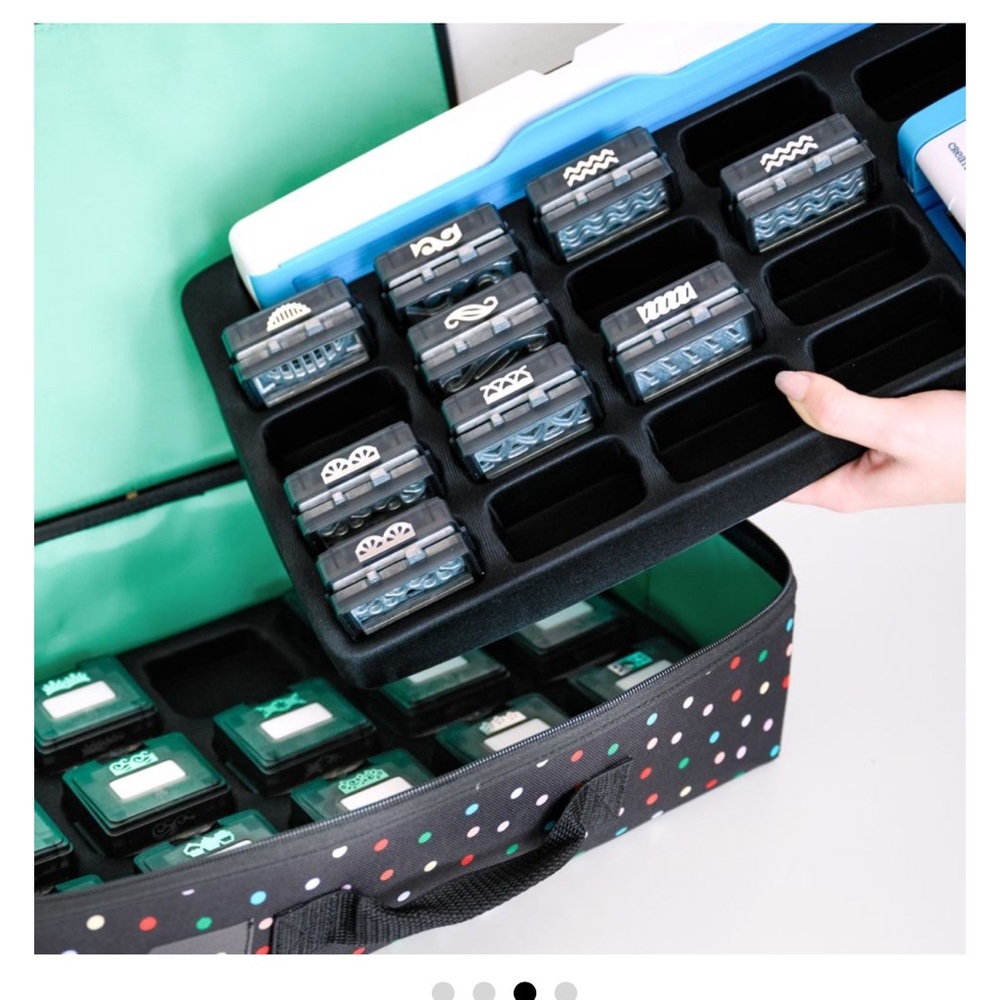 Creative Memories Colorful Dot Storage Organizer